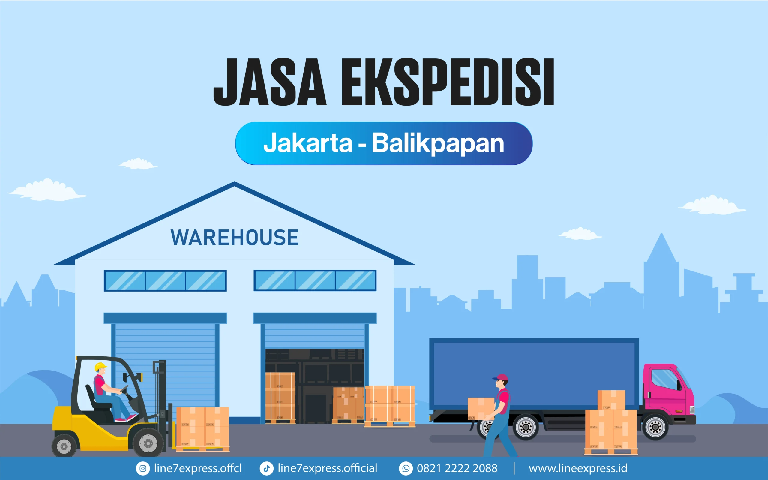 Ekspedisi Jakarta Balikpapan Murah