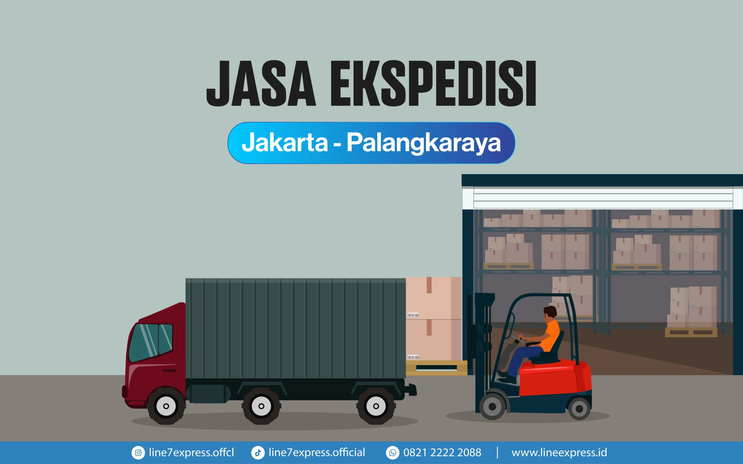 Ekspedisi Jakarta Palangkaraya Murah