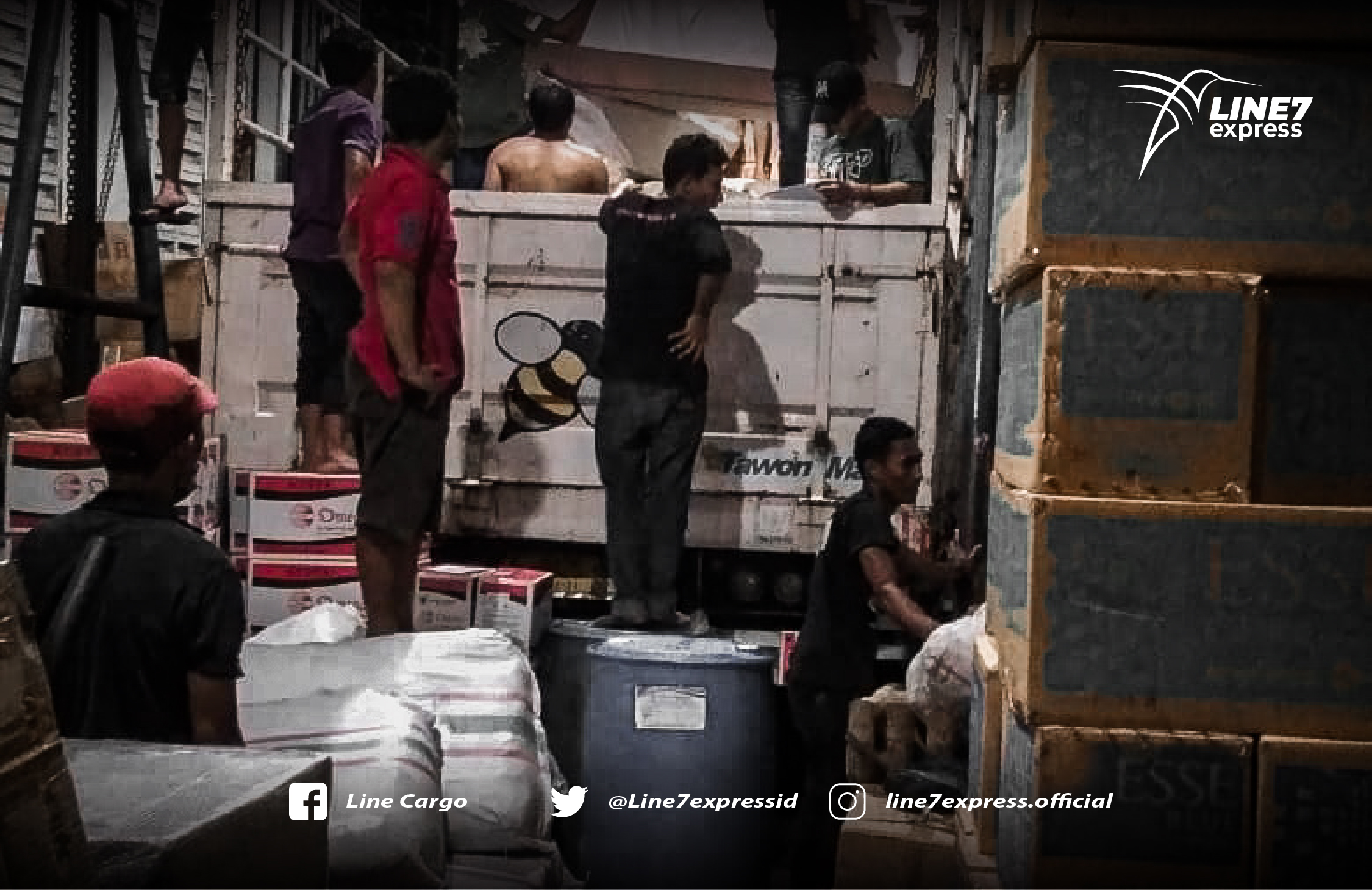 Jasa ekspedisi pengiriman barang Bandung ke Wajo cuma Rp.7.500 per kilo, charge minimum 50 kg
