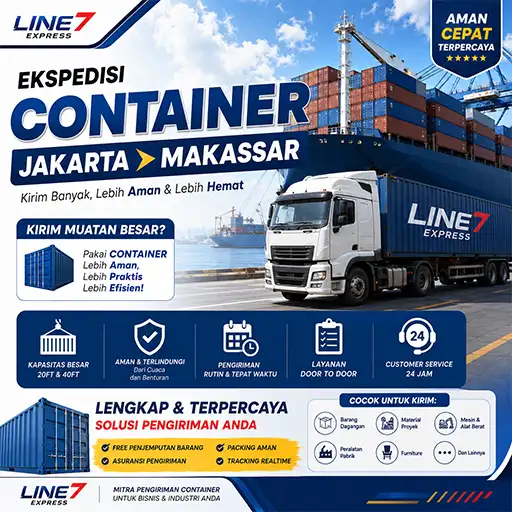 Ekspedisi Container Jakarta Makassar