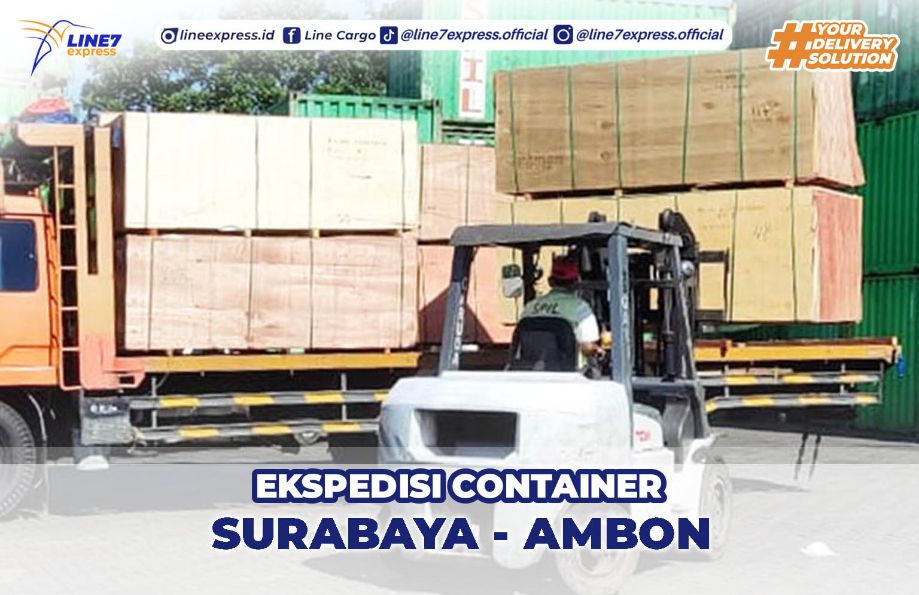 ekspedisi container surabaya ambon