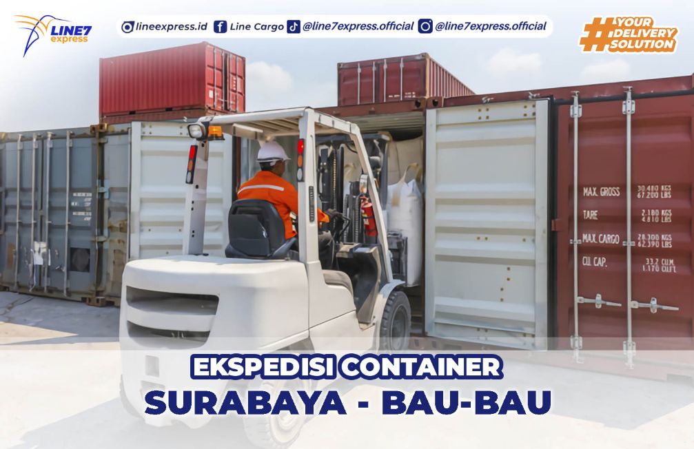Ekspedisi Container Surabaya Baubau