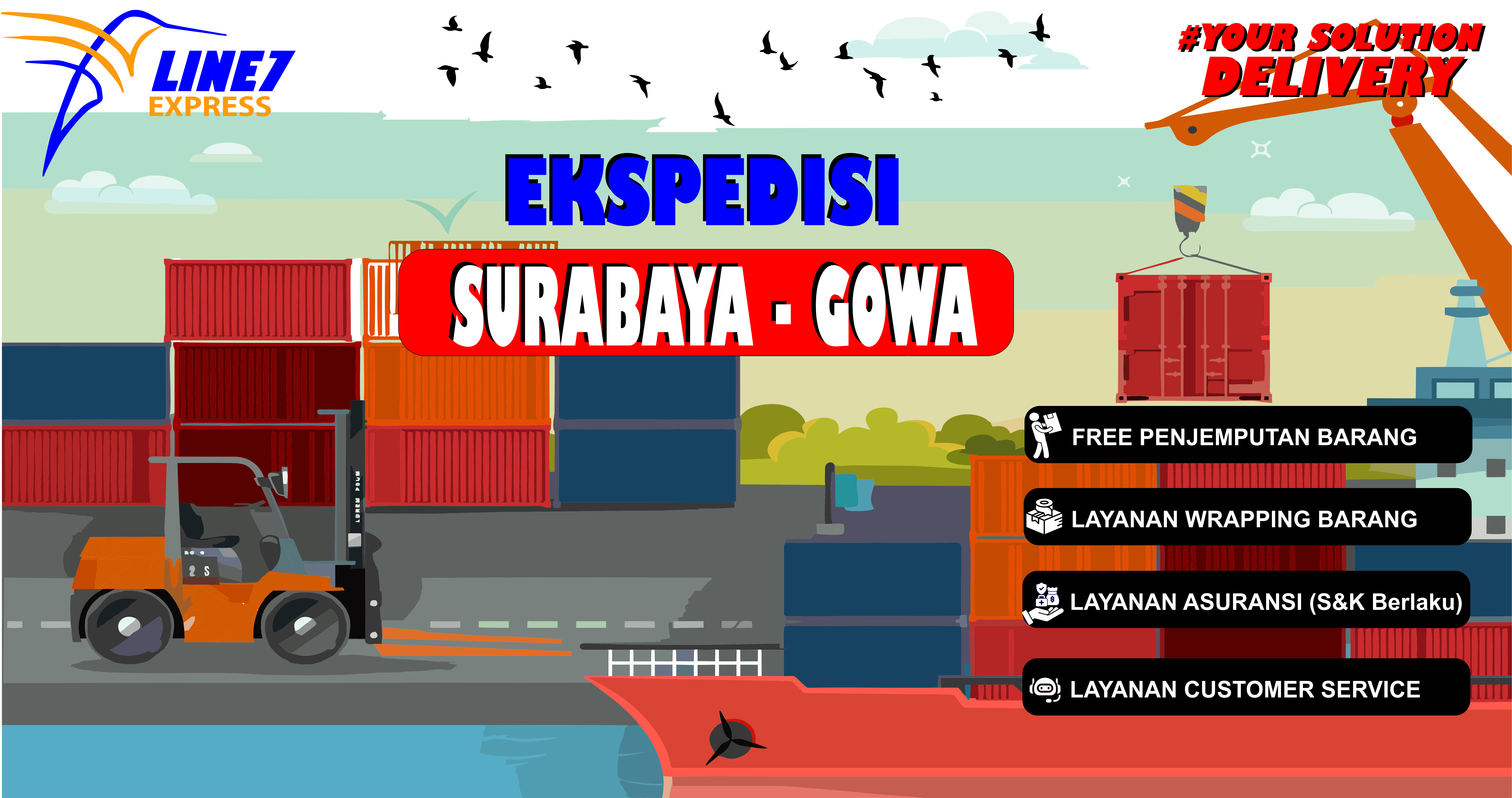 Ekspedisi Surabaya Gowa Murah