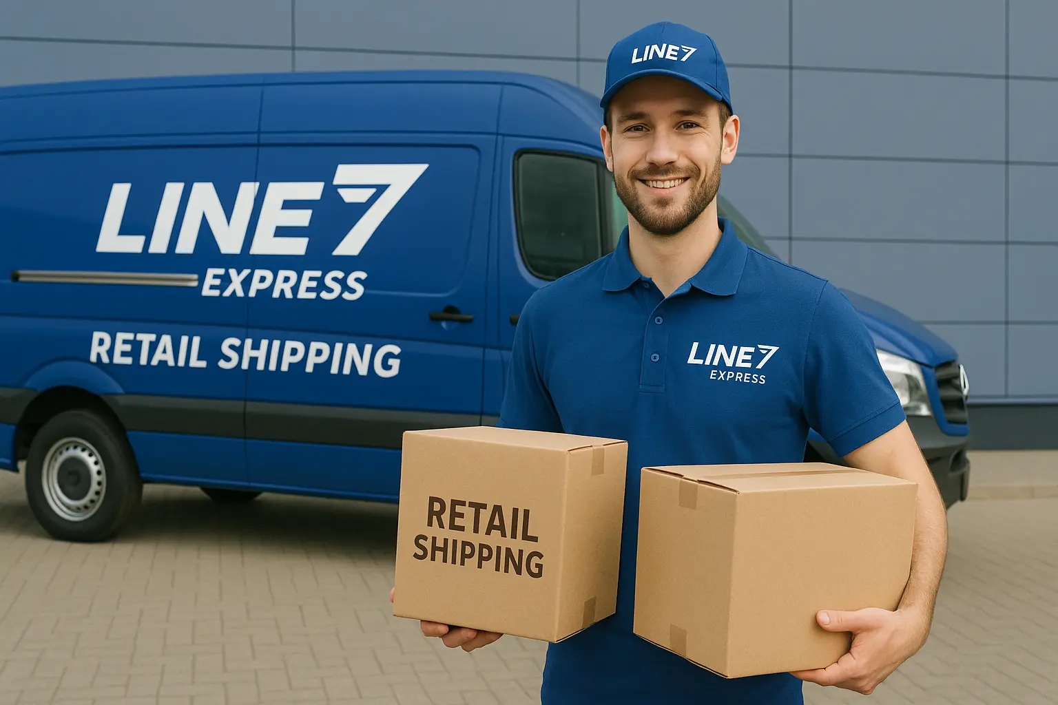 pengiriman barang retail