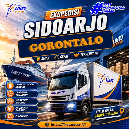 Ekspedisi Sidoarjo Gorontalo Murah