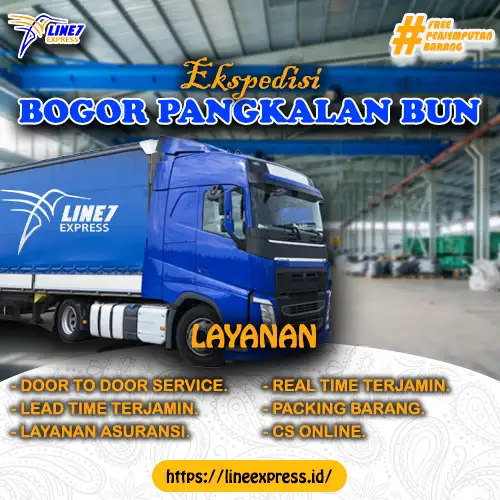 Ekspedisi Bogor Pangkalan Bun